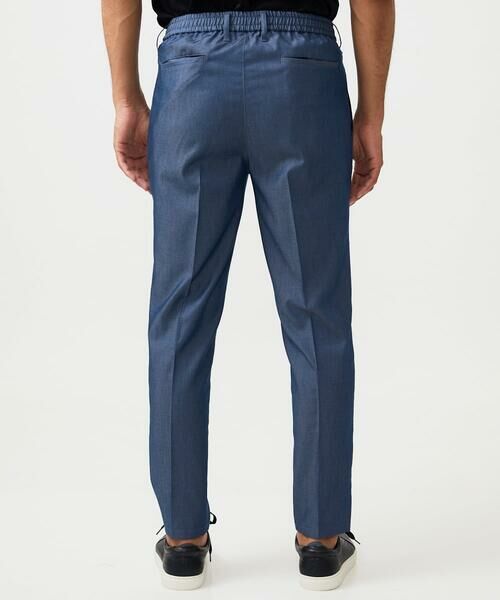 MICHEL KLEIN HOMME / ミッシェルクランオム チノ・ワークパンツ | 【セットアップ】デニム調ワンタックイージーパンツ | 詳細2