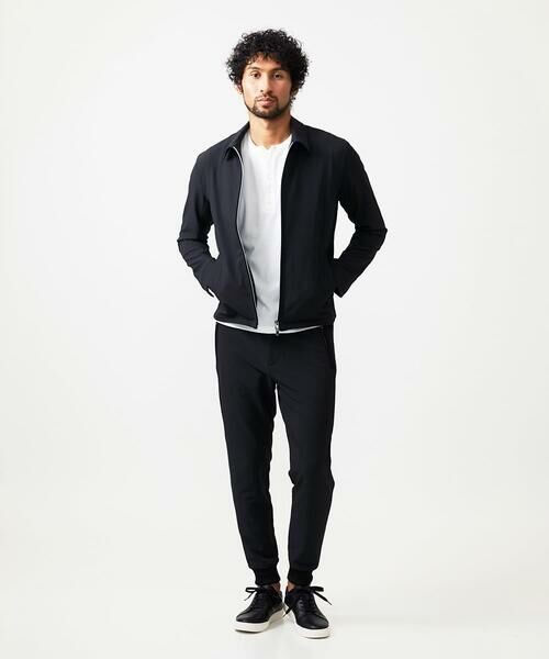 MICHEL KLEIN HOMME / ミッシェルクランオム その他アウター | 【セットアップ】【撥水】ジップアップブルゾン | 詳細1