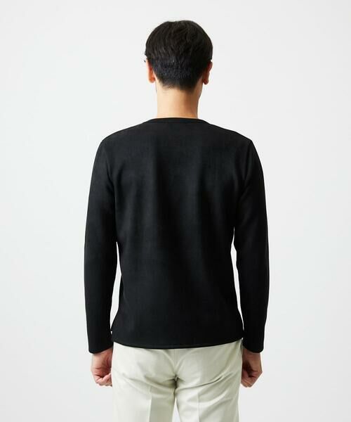 MICHEL KLEIN HOMME / ミッシェルクランオム カットソー | 【セットアップ】スエード調クルーネックカットソー | 詳細5