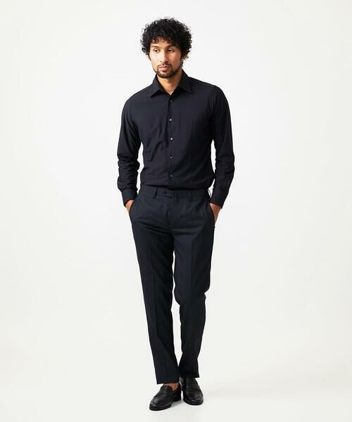 MICHEL KLEIN HOMME / ミッシェルクランオム チノ・ワークパンツ | 【セットアップ】チェック柄スラックスパンツ | 詳細1