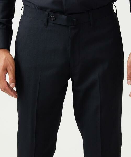 MICHEL KLEIN HOMME / ミッシェルクランオム チノ・ワークパンツ | 【セットアップ】小紋柄スラックスパンツ | 詳細5