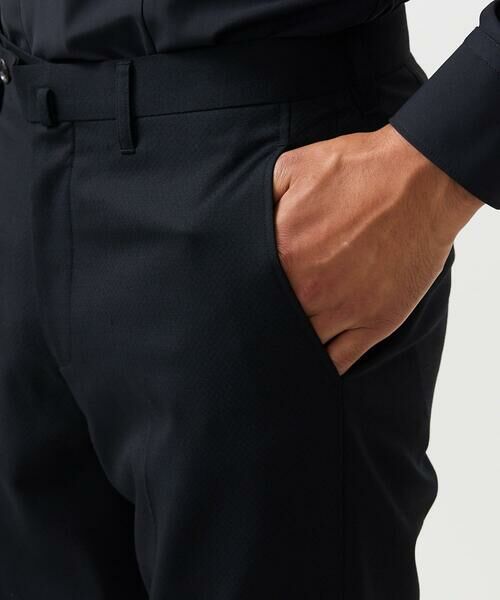 MICHEL KLEIN HOMME / ミッシェルクランオム チノ・ワークパンツ | 【セットアップ】小紋柄スラックスパンツ | 詳細6