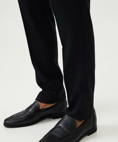 MICHEL KLEIN HOMME / ミッシェルクランオム チノ・ワークパンツ | 【セットアップ】小紋柄スラックスパンツ | 詳細7