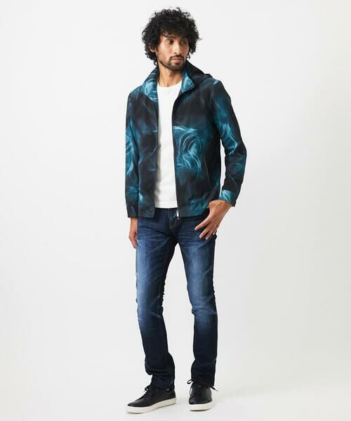 MICHEL KLEIN HOMME / ミッシェルクランオム チノ・ワークパンツ | 《日本製》ブルーオーシャンデニムパンツ | 詳細3