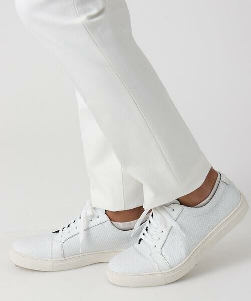 MICHEL KLEIN HOMME / ミッシェルクランオム チノ・ワークパンツ | 【撥水】プレビアへリンボンスラックスパンツ | 詳細7