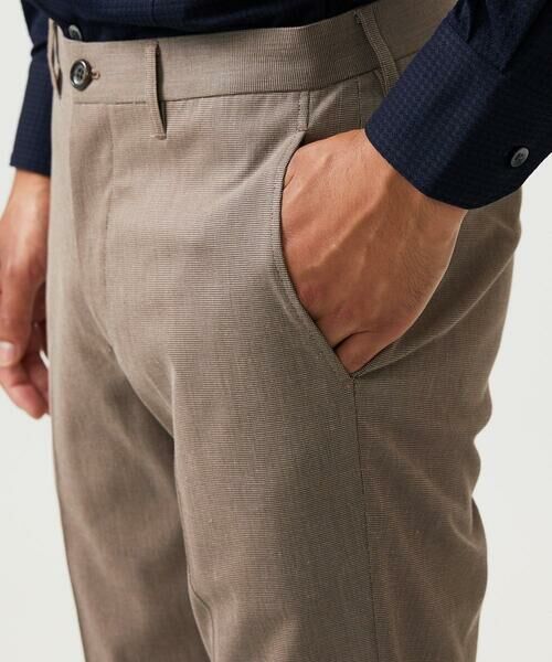 MICHEL KLEIN HOMME / ミッシェルクランオム チノ・ワークパンツ | 【セットアップ】ピンヘッドスラックスパンツ | 詳細7