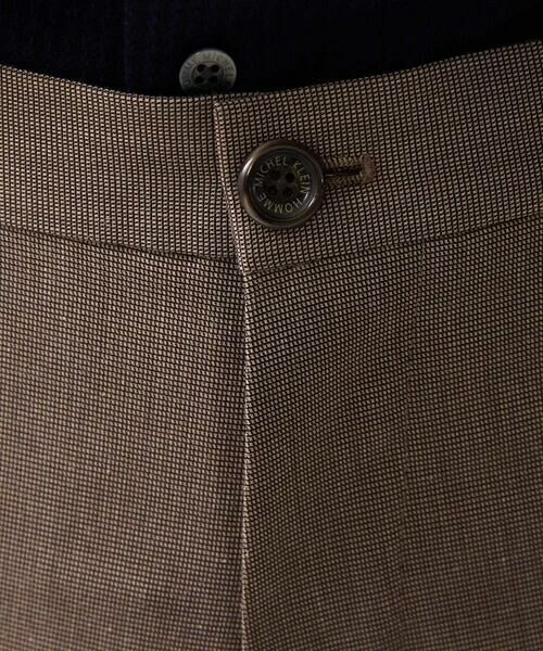MICHEL KLEIN HOMME / ミッシェルクランオム チノ・ワークパンツ | 【セットアップ】ピンヘッドスラックスパンツ | 詳細9