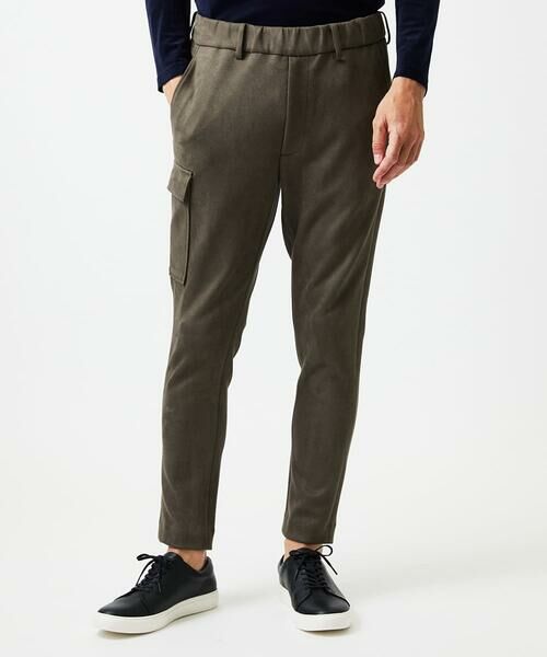 MICHEL KLEIN HOMME / ミッシェルクランオム チノ・ワークパンツ | 【セットアップ】スエード調スウェットパンツ | 詳細1