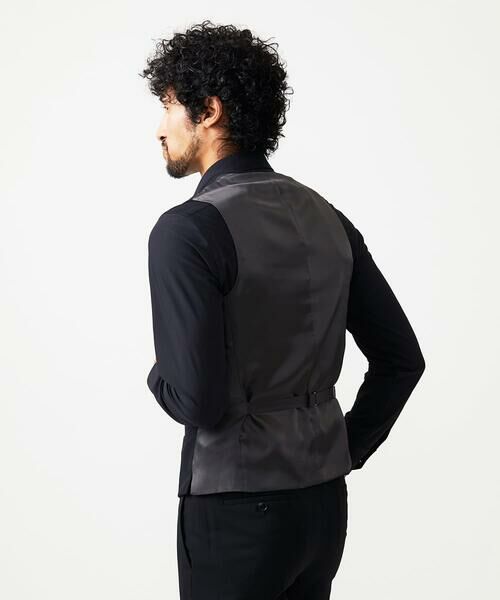 MICHEL KLEIN HOMME / ミッシェルクランオム ベスト | 【セットアップ】小紋柄ベスト | 詳細1