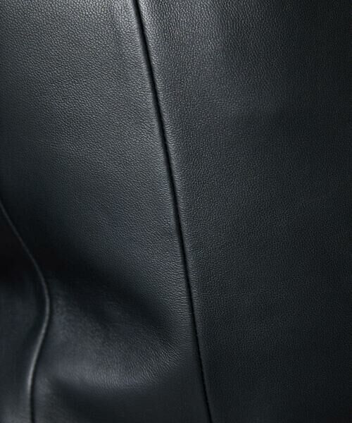 MICHEL KLEIN HOMME / ミッシェルクランオム テーラードジャケット | ラムレザーコンバーチブルジャケット | 詳細10