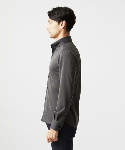 MICHEL KLEIN HOMME / ミッシェルクランオム シャツ・ブラウス | 《日本製》ボタンダウン長袖シャツ | 詳細2