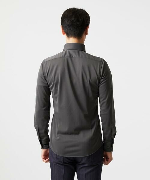 MICHEL KLEIN HOMME / ミッシェルクランオム シャツ・ブラウス | 《日本製》ボタンダウン長袖シャツ | 詳細3