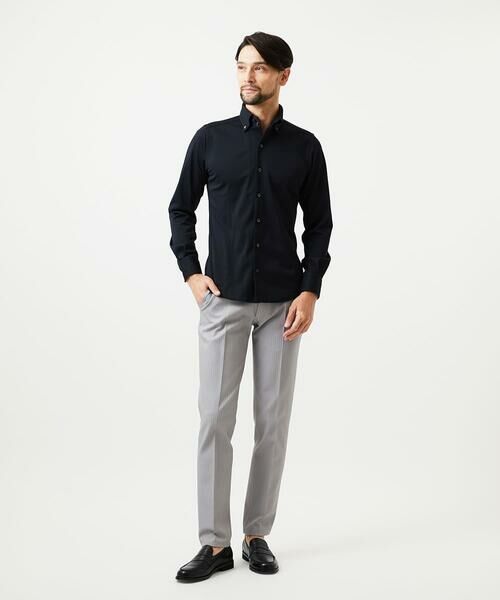 MICHEL KLEIN HOMME / ミッシェルクランオム シャツ・ブラウス | 《日本製》ボタンダウン長袖シャツ | 詳細13