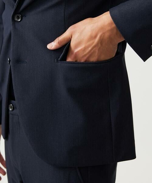 MICHEL KLEIN HOMME / ミッシェルクランオム テーラードジャケット | 【セットアップ】ストレッチテーラードジャケット | 詳細12