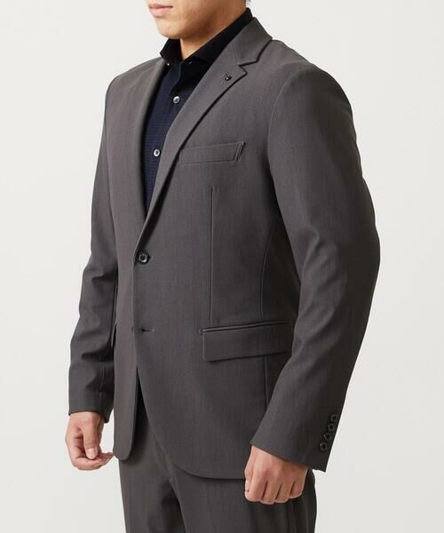 MICHEL KLEIN HOMME / ミッシェルクランオム テーラードジャケット | 【セットアップ】【BODY MAKE】ストレッチテーラードジャケット | 詳細2