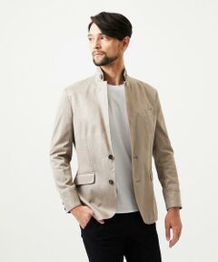 MICHEL KLEIN HOMME / ミッシェルクランオム テーラードジャケット | スエードコンバーチブルジャケット