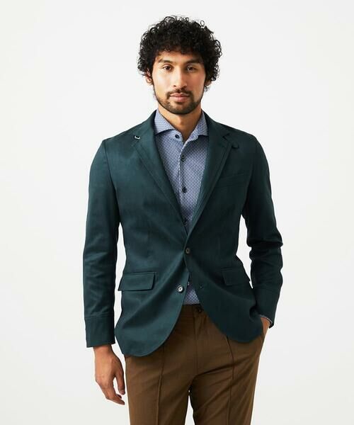 MICHEL KLEIN HOMME / ミッシェルクランオム テーラードジャケット | スエードコンバーチブルジャケット | 詳細3