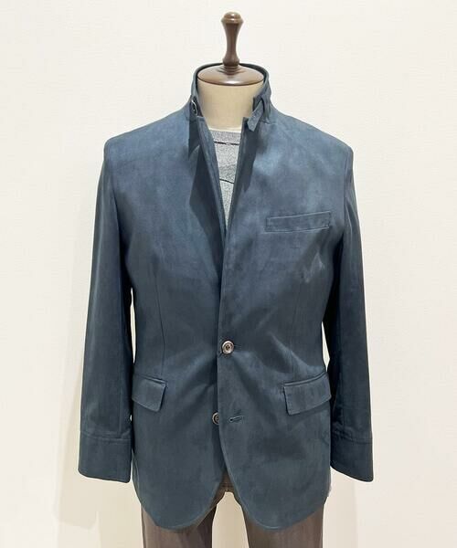 MICHEL KLEIN HOMME / ミッシェルクランオム テーラードジャケット | スエードコンバーチブルジャケット | 詳細20