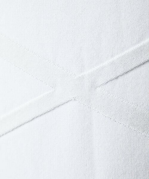 MICHEL KLEIN HOMME / ミッシェルクランオム ニット・セーター | 切り替えクルーネックニット | 詳細10