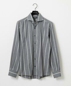 MICHEL KLEIN HOMME / ミッシェルクランオム シャツ・ブラウス | ストライプ柄長袖シャツ