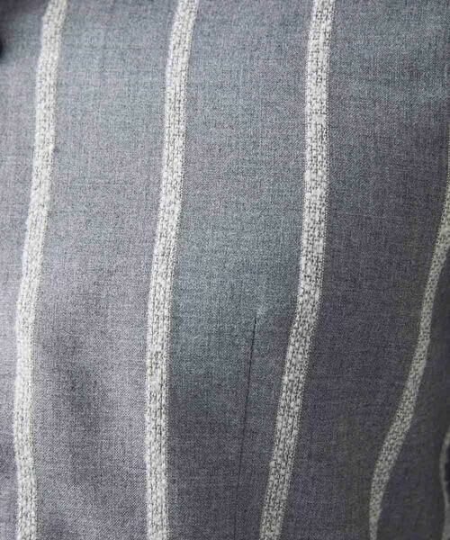 MICHEL KLEIN HOMME / ミッシェルクランオム シャツ・ブラウス | ストライプ柄長袖シャツ | 詳細12