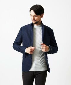 MICHEL KLEIN HOMME / ミッシェルクランオム テーラードジャケット | ウールコンバーチブルジャケット