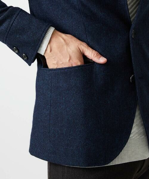 MICHEL KLEIN HOMME / ミッシェルクランオム テーラードジャケット | ウールコンバーチブルジャケット | 詳細9