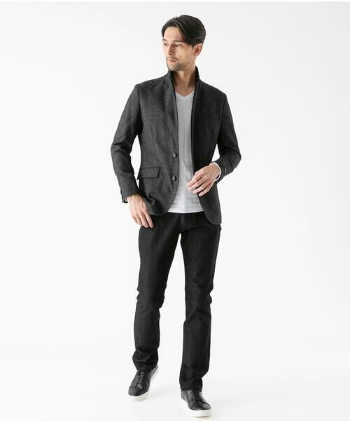 MICHEL KLEIN HOMME / ミッシェルクランオム テーラードジャケット | ウールコンバーチブルジャケット | 詳細13