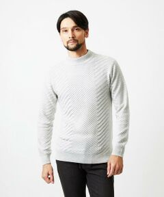 MICHEL KLEIN HOMME / ミッシェルクランオム ニット・セーター | グラデーションモックネックニット