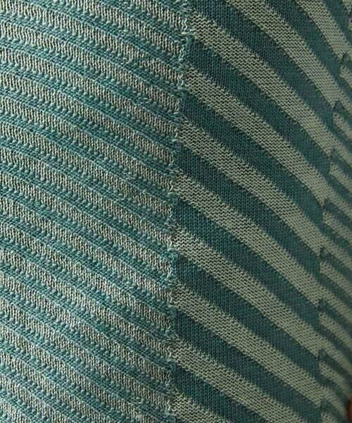 MICHEL KLEIN HOMME / ミッシェルクランオム ニット・セーター | グラデーションスタンドカラーニットブルゾン | 詳細10