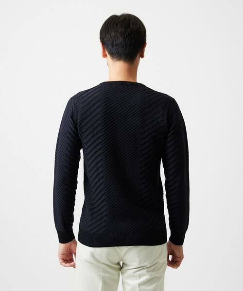 MICHEL KLEIN HOMME / ミッシェルクランオム ニット・セーター | グラデーションVネックニット | 詳細4