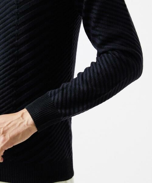 MICHEL KLEIN HOMME / ミッシェルクランオム ニット・セーター | グラデーションVネックニット | 詳細6