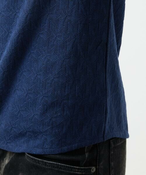 MICHEL KLEIN HOMME / ミッシェルクランオム カットソー | 《日本製》リンクスVネック長袖カットソー | 詳細6