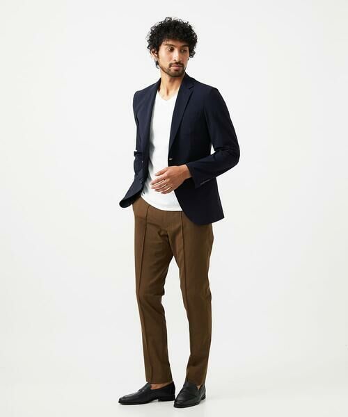 MICHEL KLEIN HOMME / ミッシェルクランオム カットソー | 《日本製》リンクスVネック長袖カットソー | 詳細10