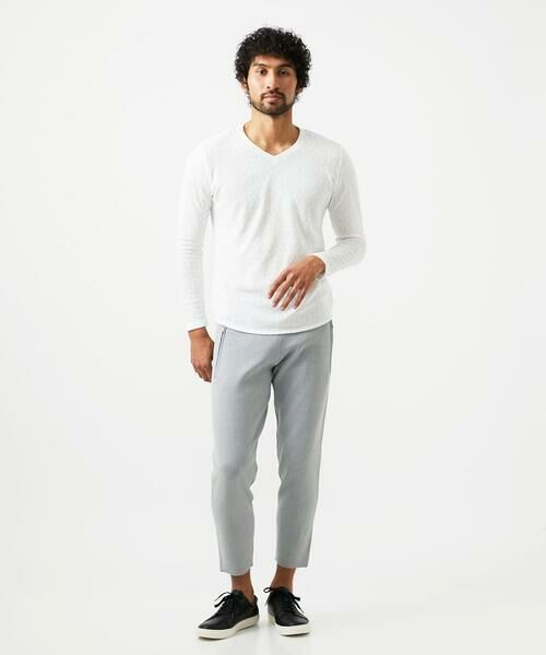 MICHEL KLEIN HOMME / ミッシェルクランオム カットソー | 《日本製》リンクスVネック長袖カットソー | 詳細9