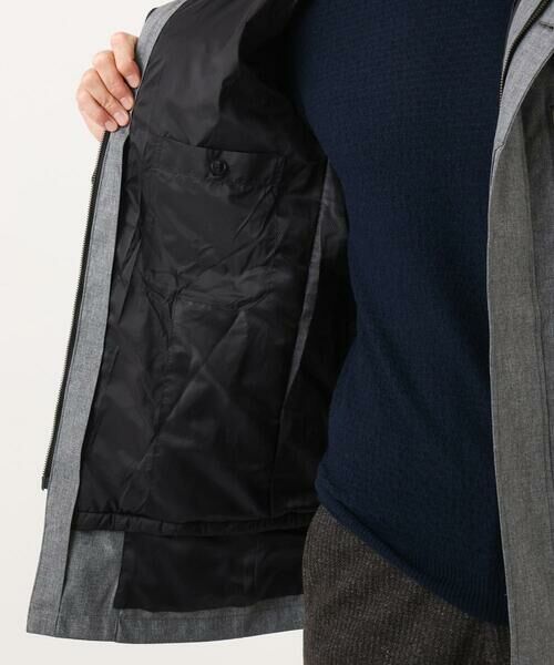 MICHEL KLEIN HOMME / ミッシェルクランオム ステンカラーコート | 3WAYライナー付きコート | 詳細3