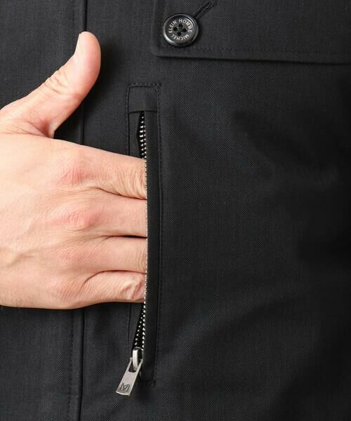 MICHEL KLEIN HOMME / ミッシェルクランオム ステンカラーコート | 3WAYライナー付きコート | 詳細10