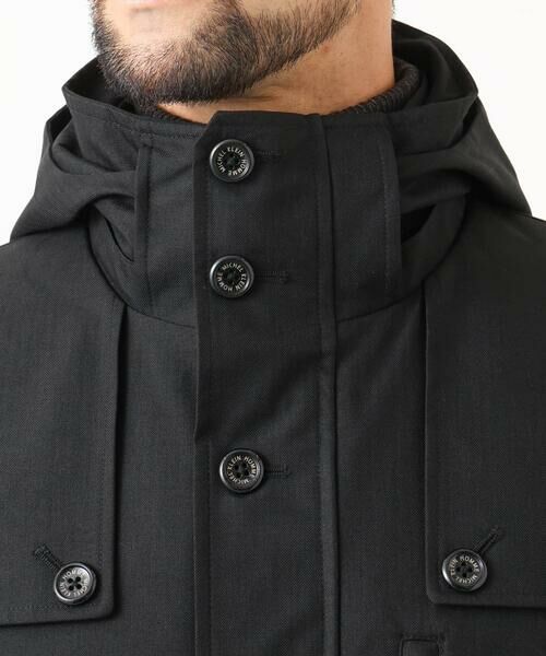 MICHEL KLEIN HOMME / ミッシェルクランオム ステンカラーコート | 3WAYライナー付きコート | 詳細9