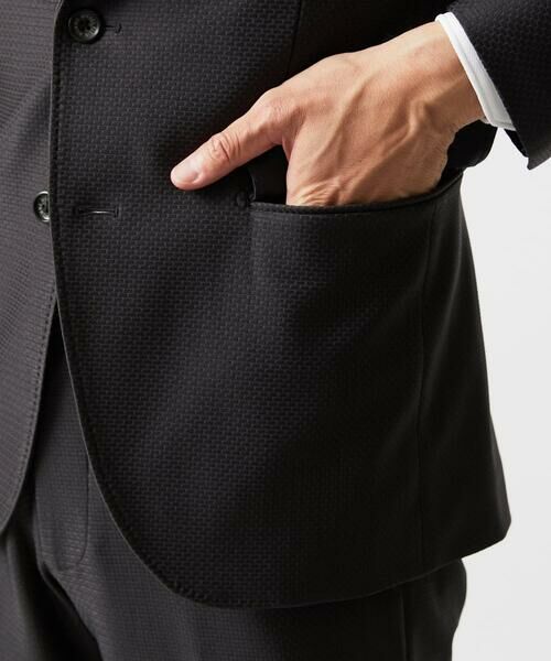MICHEL KLEIN HOMME / ミッシェルクランオム テーラードジャケット | トリコットストレッチテーラードジャケット | 詳細10