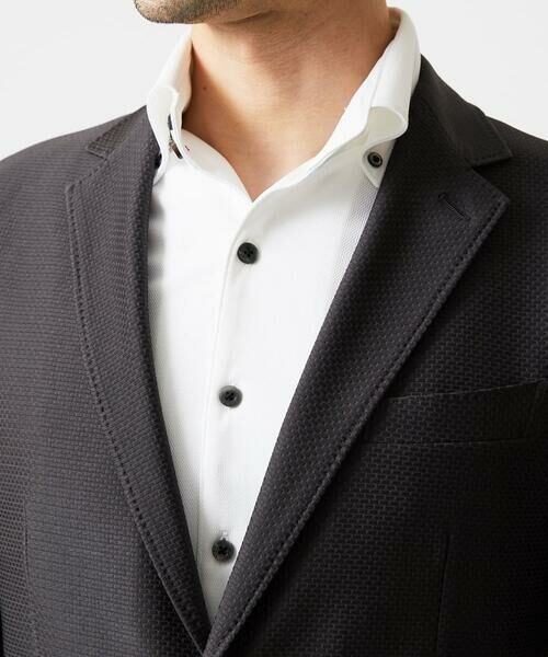 MICHEL KLEIN HOMME / ミッシェルクランオム テーラードジャケット | トリコットストレッチテーラードジャケット | 詳細7