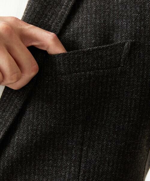 MICHEL KLEIN HOMME / ミッシェルクランオム テーラードジャケット | ストライプテーラードジャケット | 詳細6