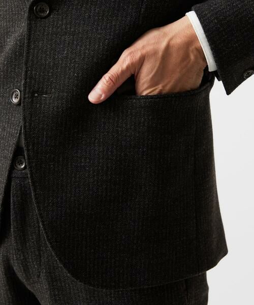 MICHEL KLEIN HOMME / ミッシェルクランオム テーラードジャケット | ストライプテーラードジャケット | 詳細8