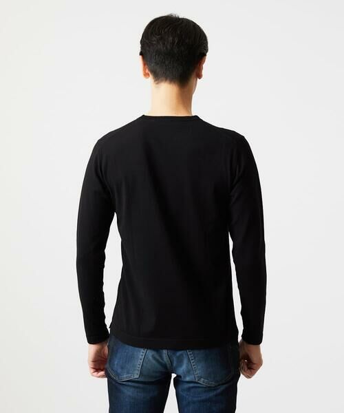 MICHEL KLEIN HOMME / ミッシェルクランオム ニット・セーター | モワール　クルーネックニット | 詳細4