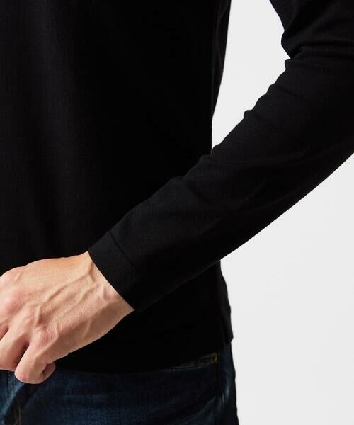 MICHEL KLEIN HOMME / ミッシェルクランオム ニット・セーター | モワール　クルーネックニット | 詳細6