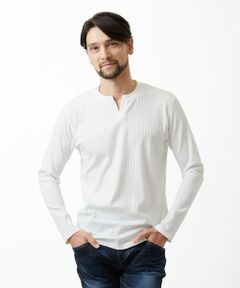 MICHEL KLEIN HOMME / ミッシェルクランオム カットソー | メイストレッチリブカットソー