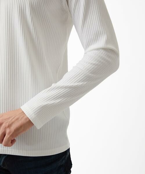 MICHEL KLEIN HOMME / ミッシェルクランオム カットソー | メイストレッチリブカットソー | 詳細7