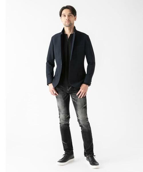 MICHEL KLEIN HOMME / ミッシェルクランオム カットソー | メイストレッチリブカットソー | 詳細12