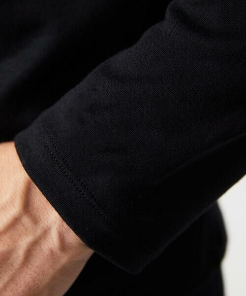 MICHEL KLEIN HOMME / ミッシェルクランオム カットソー | 《日本製》スムースモックネック長袖カットソー | 詳細12