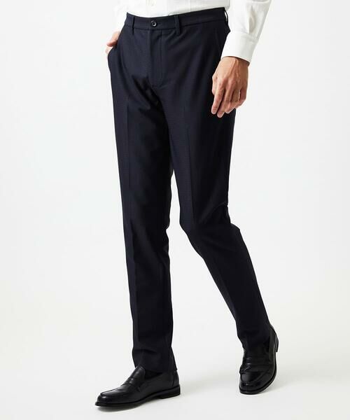 MICHEL KLEIN HOMME / ミッシェルクランオム チノ・ワークパンツ | トリコットストレッチスラックスパンツ | 詳細1