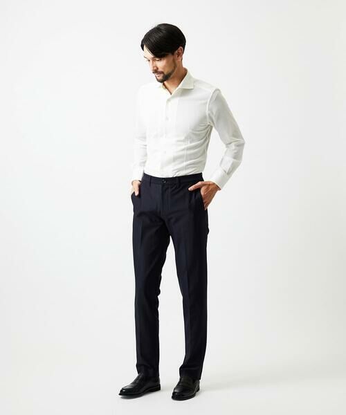 MICHEL KLEIN HOMME / ミッシェルクランオム チノ・ワークパンツ | トリコットストレッチスラックスパンツ | 詳細2